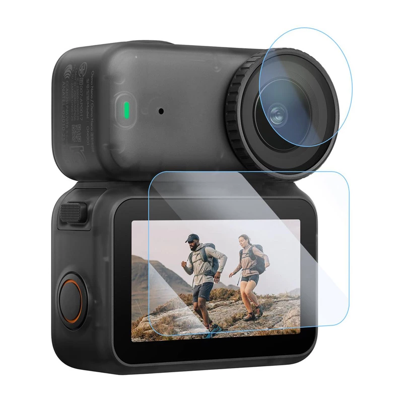 PULUZ gehärtetes Schutzglas und Linsenfolie für DJI Osmo Pocket 3