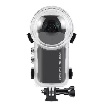 PULUZ Wasserdichtes Gehäuse für Insta360 X3 Kamera - Tauchgehäuse 40m