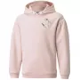 PUMA Alpha Hoodie FL Sweatshirt Hellrosa Kinder 116 cm