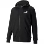 PUMA ESS+ Tape Full-Zip Hoodie TR Black 848768 01 Herren-Fleece-Jacke mit Tape-Ärmeln