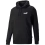 PUMA ESS+ Tape Hoodie FL Herren-Fleece-Hoodie Schwarz