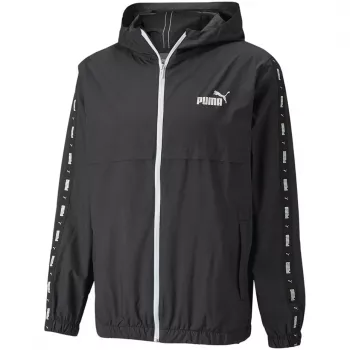 PUMA ESS+TAPE Windbreaker Herrenjacke Schwarz 847477 01