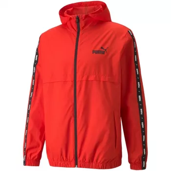 PUMA ESS+ Tape Windbreaker Herrenjacke High Risk Red