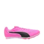 Puma evoSPEED Star 9 Track Spikes Unisex Sprintschuhe Schwarz Weiß Fire Orchid EU 44