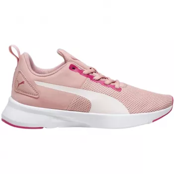 PUMA Flyer Runner Laufschuhe für Kinder Pink (192928 43) - Klettverschluss, SoftFoam+ Dämpfung