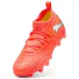 Puma Future 9 Match FG/AG Kinder-Fußballschuhe Schwarz Weiß Dark Poison Größe 37