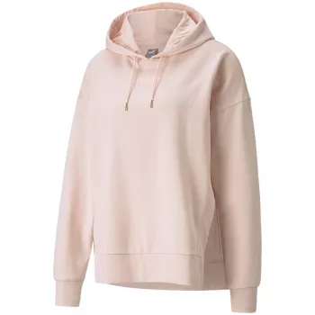 PUMA HER Hoodie TR Hellrosa Damen Relaxed Fit Pullover
