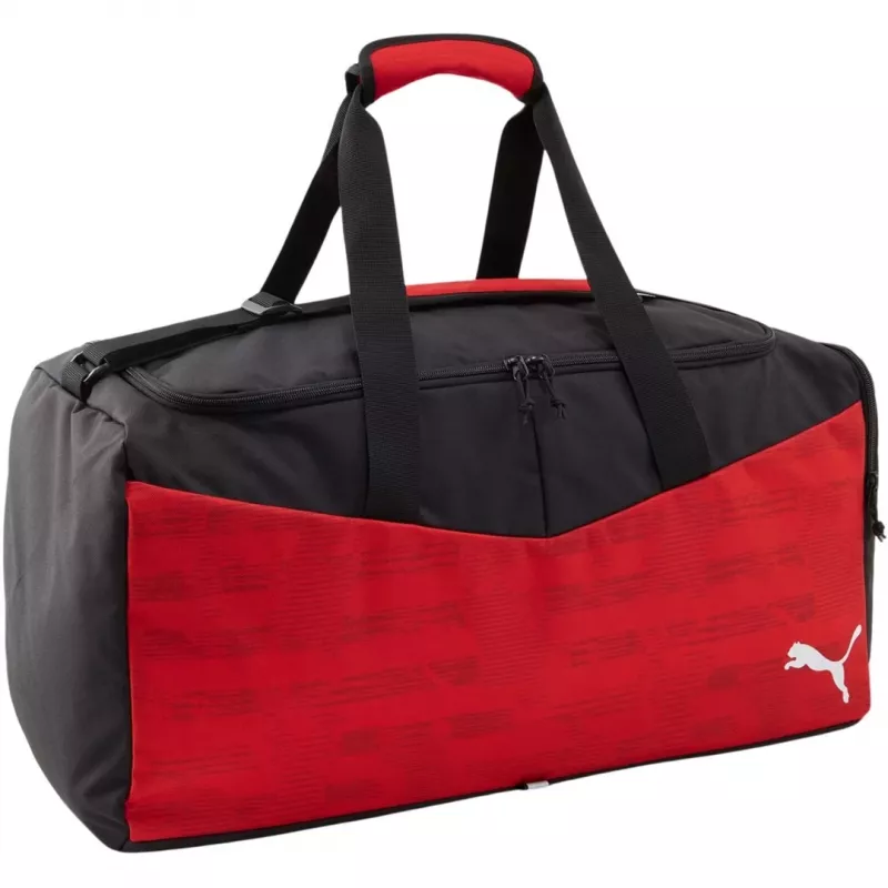 Puma individualRISE Medium Duffle Bag Rot-Schwarz 30L