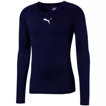 Puma LIGA Baselayer Langarm Herren-T-Shirt Peacoat Größe M