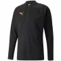 PUMA Herren individualFINAL 1/4 Zip Trainings-Top Schwarz L