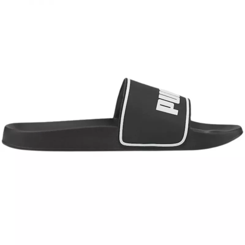 PUMA Popcat Herren-Slides Schwarz Weiß (EU 42)