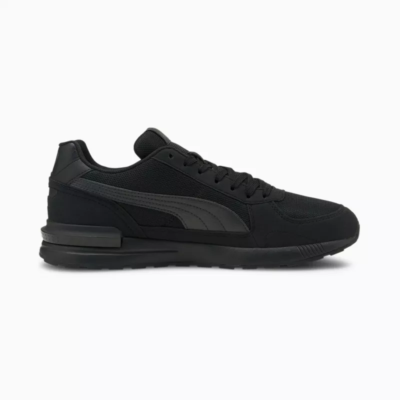 PUMA R22 Damen-Sneaker Puma Black-Puma White Größe 44.5