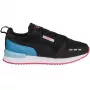 PUMA R78 Jr Kinder-Sneaker Schwarz Weiß Größe 32