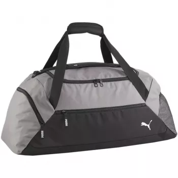PUMA Team Goal Bag M Mittelgrau Meliert/Puma Black 48L Duffel