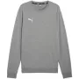 Puma Team Goal Casuals Rundhals-Sweatshirt Grau 658592 33 XL