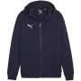 PUMA Team Goal Casuals Hooded Sweatshirt Marineblau