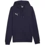 PUMA Team Goal Casuals Hoody Peacoat Navy Blau