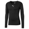 PUMA teamFINAL 21 Herren-Trainingsshirt Schwarz/Weiß Größe L