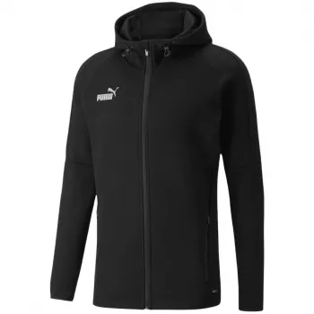 PUMA teamFINAL Casuals Herren Kapuzenpullover Schwarz 657383 03