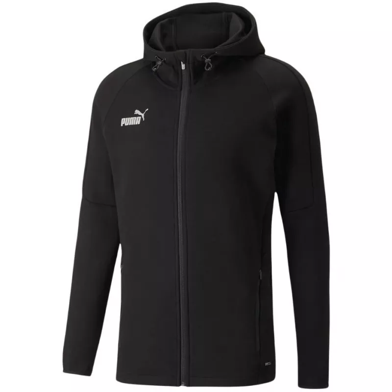 PUMA teamFINAL Casuals Herren Kapuzenpullover Schwarz 657383 03