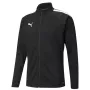 Puma teamLIGA Trainingsshirt Herren Langarm 1/4 Reißverschluss Schwarz Größe L