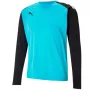 Puma teamPACER GK LS Herren Torwart-Trainingsshirt Blau-Schwarz 704933 Größe M