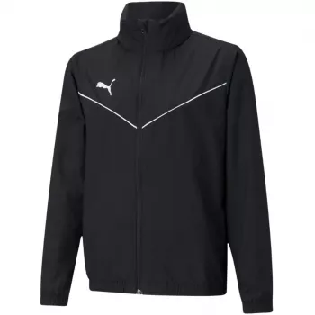 PUMA teamRISE Allwetterjacke Schwarz 657402 03 - Herren Fußball-Regenjacke