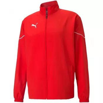 PUMA teamRISE Sideline Herren-Fußballjacke Rot