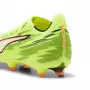 Puma Ultra 6 Match FG/AG Fußballschuhe Schwarz Weiß Orange Herren Größe 43