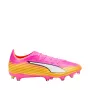 Puma Ultra 6 Match FG/AG Fußballschuhe - Schwarz/Weiß/Orange - Größe 43
