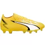 PUMA Ultra Match FG/AG Fußballschuhe - Schwarz/Weiß/Gold - EU 43