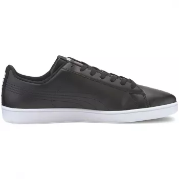 PUMA UP Herren-Sneaker, Low-Top, schwarzes Kunstleder, SoftFoam+ Einlegesohle, nicht abfärbende Gummilaufsohle