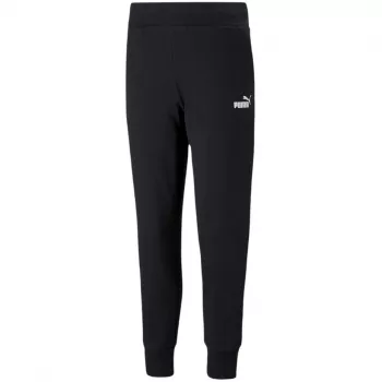 PUMA Damen ESS Sweatpants FL Schwarz Größe L