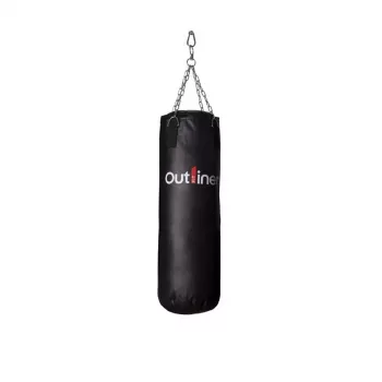 Boxsack SG-1080-15kg - 15 kg Heavy Duty PU-Leder Boxsack mit Stahlketten und Wirbel