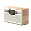 PURE ACOUSTICS Pure Classic H6 Digitalradio, DAB+/FM/Internetradio, Bluetooth, Cotton White/Eiche (EU/UK)