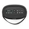 PURE ACOUSTICS Pure Woodland Tragbarer Bluetooth-Lautsprecher – 10W, wasserdicht, FM/DAB+ Radio, Schwarz (253344)