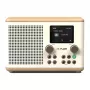 Pure Classic H4 DAB/DAB+/FM Digitalradio mit Bluetooth, Cotton White/Eiche