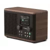 Pure Classic H4 DAB+ FM Radio mit Bluetooth 5.3, Coffee Black/Walnut, 10W