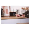 Pure Classic H4 DAB+ FM Radio mit Bluetooth 5.3, Coffee Black/Walnut, 10W