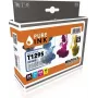 PURE INK wiederaufbereitete 4er-Pack Tintenpatronen für Epson T1295 (Schwarz, Cyan, Magenta, Gelb) mit Chip EPST1295MP4