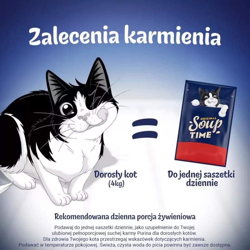 PURINA FELIX Soup Original Country Flavours 6x48g Nassfutter für Katzen