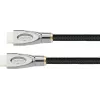 PYTHON GC-M0022 20m aktives High-Speed HDMI-Kabel mit Ethernet, 4K2K/UHD, Redmere-Chip, vergoldete Kontakte, OFC, Nylongeflecht, Schwarz
