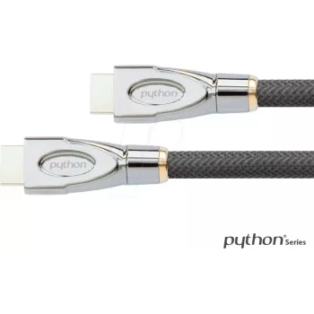PYTHON GC-M0255 Ultra-High-Speed HDMI 2.1 Kabel, 3 m, Schwarz