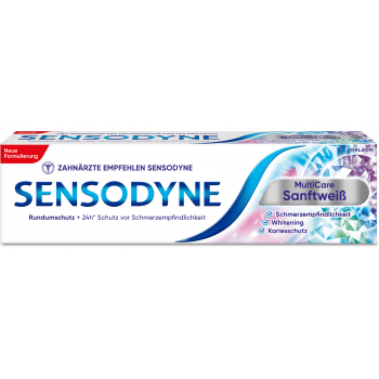 Sensodyne MultiCare Sanftweiß Zahnpasta, 75 ml