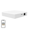 MOES MZHUB-MS ZigBee 3.0 Matter Thread Bluetooth Mesh Smart Home Hub, Weiß