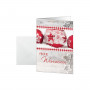SIGEL Winter Feeling DS053 Weihnachtskarten, A6, 25 Karten mit Umschlägen