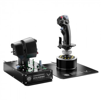 Thrustmaster HOTAS WARTHOG MKII Flightstick- und Doppelschubhebel-Set für PC, 2961073