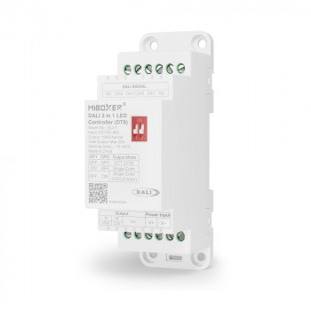 MiBoxer DL2-T DALI-2-DT8-LED-Controller, 3 Modi, DIN-Schiene, 12–48 V DC