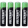 Voltcraft HR03 AAA NiMH-Akkus, 1100 mAh, 1,2 V, 4er-Pack