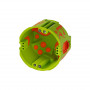 PRIMO Qnect P201-01 luftdichte Hohlwanddose, Ø74 mm, Tiefe 62 mm